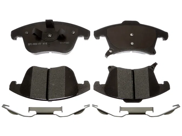 MGD1653CH – R/M BRAKES Brake Pad, OE Replacement Ceramic Includes Mounting Hardware
